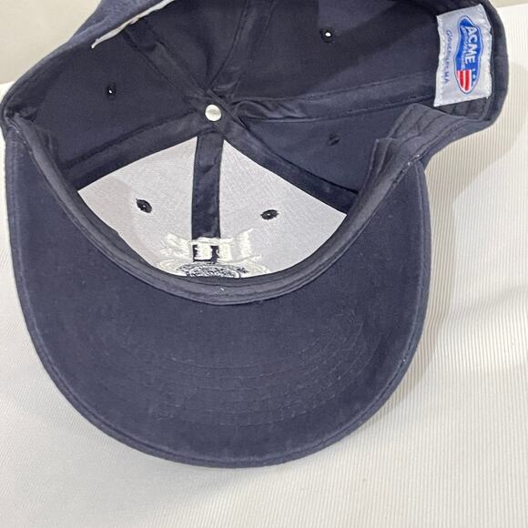 Miller Lite Beer Snapback Cap Navy Blue Vintage Embroidered 90's Y2K Milwaukee - Picture 5 of 8